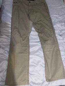 Kuhl Pants Mens 36x34 Burnt Olive Radikl Hiking Outdoor Classic Fit Lightweight - Picture 1 of 13