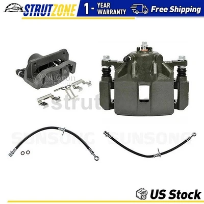 4xPinzas de freno línea de manguera de freno delanteras para Acura CL 3,2 L Acura TL 3,2 L Foto 1 de 4