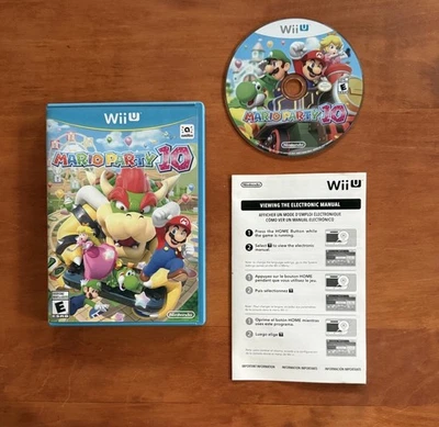 Mario Party 10 (Nintendo Wii U) MINT CIB Complete & Tested - Ships Fast - Image 1 of 4