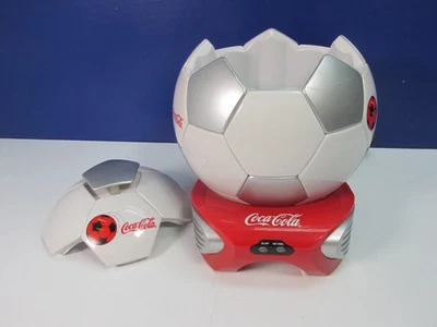 WORKING 5 can COCA COLA FOOTBALL MINI FRIDGE OFFICIAL COOLER hot/ cold - Image 1 of 4