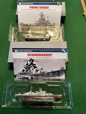 2 Boxed Atlas Ship Models Scharnhors Prinz Eugen - Image 1 of 3
