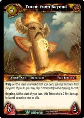 Totem from Beyond - Reign of Fire - World of Warcraft TCG - Bild 1 von 4