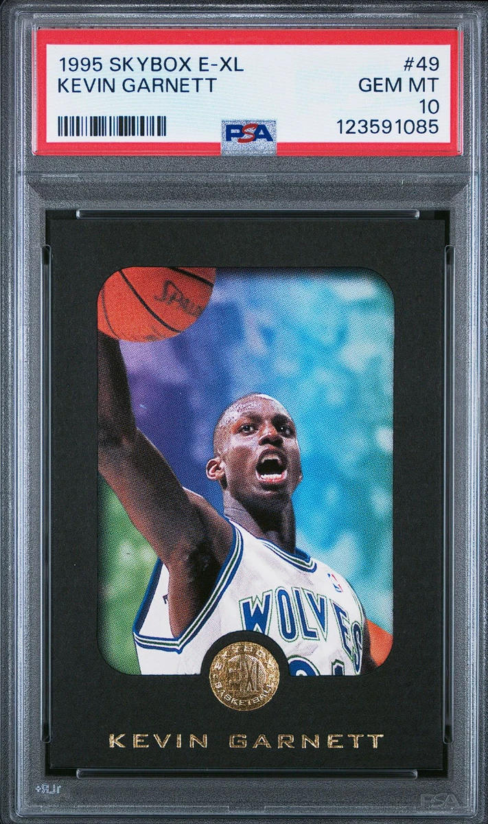 Kevin Garnett Professional Sports Authenticator (PSA) Grade 10