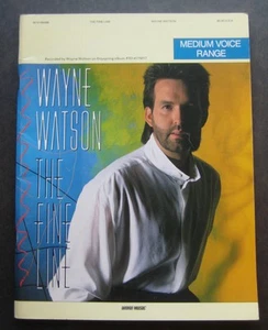 Wayne Watson The Fine Line Songbook - Picture 1 of 8