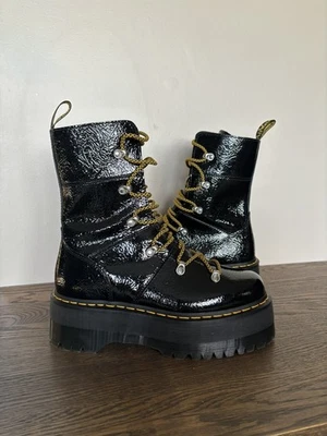 NUEVAS botas de charol Dr. Martens Ghilana Max para mujer talla 10 Foto 1 de 4