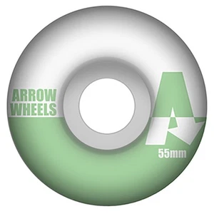 Ruedas de monopatín Arrow CS Formula cónicas verde pastel 55 mm 83b - Imagen 1 de 1