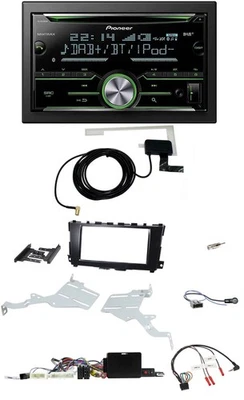 Pioneer CD USB Lenkrad Bluetooth 2DIN DAB Autoradio für Nissan Altima 13-18 Disp - Bild 1 von 4