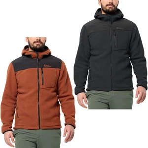 Jack Wolfskin Mens Kammweg Pile Full Zip High Neck Fleece Jacket - Picture 1 of 19