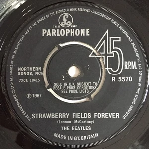 The Beatles - Strawberry Fields Forever / Penny Lane (7", Single, Mono, 4 P) (Ne - Bild 1 von 2
