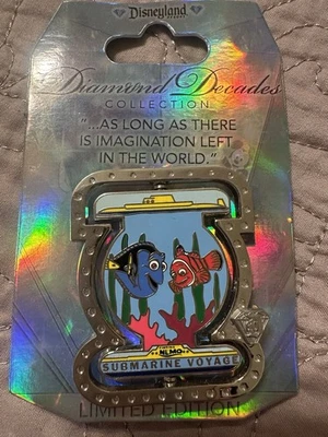 DL Finding Nemo Submarine Voyage Diamond Decades Collection pin LE 3000 - Image 1 of 3