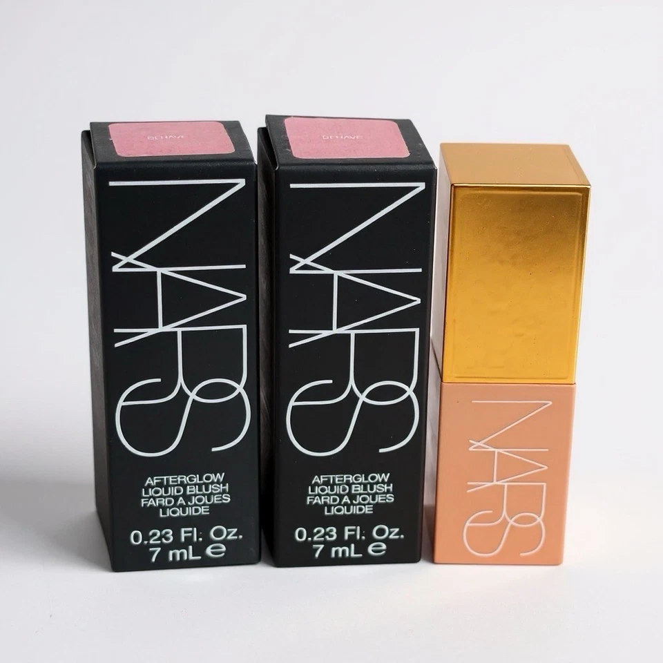 NARS Afterglow Liquid Blush – Behave – Full Size 0.23 oz / 7 mL – 2 Pack - Image 1 of 1