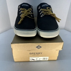 Sperry Top-Sider Striper Storm Chukka Wp Black Leather 10.5 - Picture 1 of 6