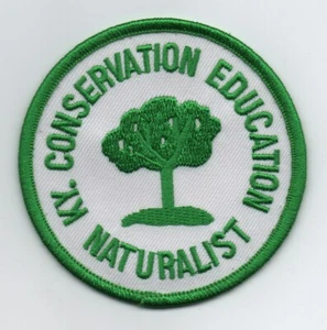 Kentucky Conservation Education "Naturalist" Patch, Mint - Picture 1 of 1