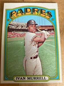 1972 Topps Baseball stunning set break #677 Ivan Murrell NM/MT
