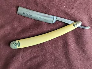 Seltene Vintage Witte Hardware gerader Rasiermesser WITTE'S CONQUEROR Made in Germany - Bild 1 von 9