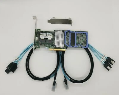 9207-8I 8-Port 6Gbps PCI-e IT MODE FW:P20 LSI 9207-8I +2*SFF8087 SATA US - Image 1 of 4