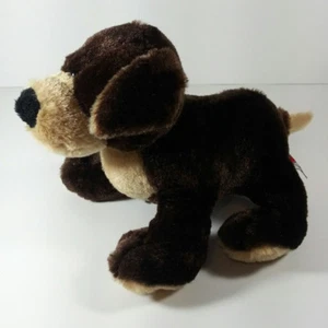 GANZ Webkinz Mocha Pup Plush Stuffed Animal HB348 Dog AUG 09 - Picture 1 of 7