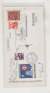 AUSTRIA 1961 CHRISTKINDL BALLON POST ST. FLORIAN nice cover a - Picture 1 of 2
