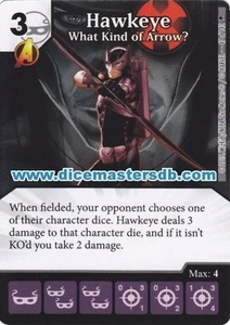 Hawkeye What Kind of Arrow? #47 - Age of Ultron - Marvel Dice Masters - Picture 1 of 1