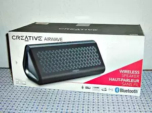 【NEU】CREATIVE AIRWAVE TRAGBARER DRAHTLOSER NFC BLUETOOTH LAUTSPRECHER - GRAU - Bild 1 von 12