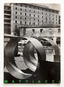 Eliseo Mattiacci Galleria l'Attico 1968 Roma Testo Vittorio Rubiu - Imagen 1 de 7