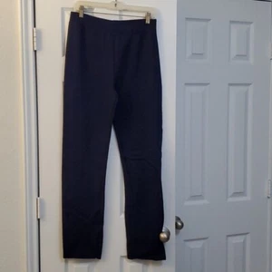 Hanes Girls Sweatpants Navy X-Large Open Hem No Pockets - Picture 1 of 10