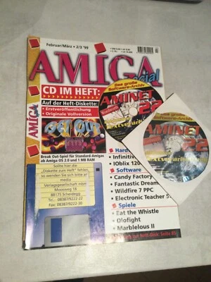 Aminet 22 + Zeitschrift Amiga Special 2/3 99 + Coverdisk - Bild 1 von 2