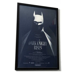 Dark Knight Rises Batman Olly Moss Poster 16 x 24" Mondo / #2177 of 9350 RARE - Picture 1 of 3