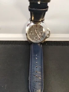 Mario Lopez Watch ML5950 Blue Band - Picture 1 of 7