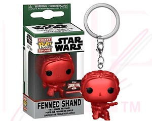 Star Wars Funko POP Schlüsselanhänger rot FENNEC SHAND Target limitierte Auflage exklusiv - Bild 1 von 13