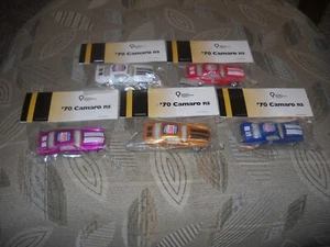 HOT WHEELS*14th ANNUAL NATIONALS*LOT of 5 DIFFERENT COLORS*70 CAMAROS RS-WOW-WOW - Picture 1 of 11