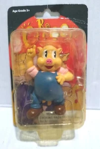 Classic Cartoon Pig Figure Figurine Carded Vistaphone 2005 - Picture 1 of 5