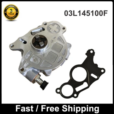 Brake Vacuum Pump 03L145100F For Volkswagen 2012-2015 Passat 2009 - 2014 Jetta Foto 1 de 4