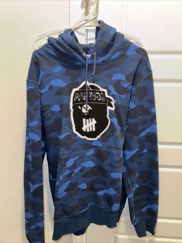 A BATHING APE (BAPE) Felpa con cappuccio BAPE x imbattuta taglia XL