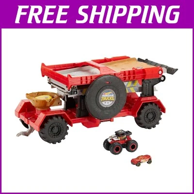 Ultimate Monster Truck Downhill Race & Transport Playset - Smash & Crash Fun! - Image 1 of 4