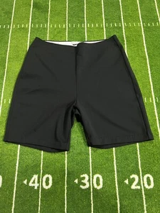 Vintage 80's Spanjian Athletic Shorts Black Size S/M True Vintage MADE IN USA - Picture 1 of 10