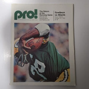 Pro! Magazine Cowboys VS Giants Texas Stadium October 21 1973 - Picture 1 of 3