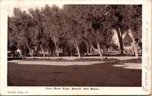 Court House Plaza Roswell New Mexico Postcard - Picture 1 of 2