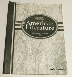 A Beka American Literature Test /Quiz Key - Imagen 1 de 1