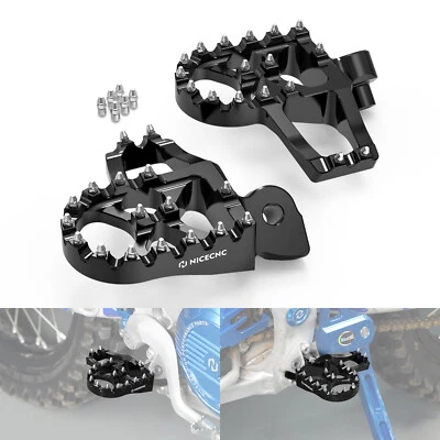 NICECNC Extender Foot Pegs Footrests For Yamaha YZ125X 250X 250F 450FX 2017-2023 - Image 1 of 4