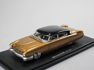 Avenue 43 Autocult 60122 Mercury D-528 Concept Car 1955 gold/schwarz Resin 1:43