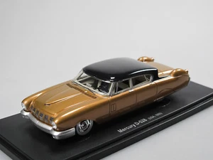 Avenue 43 Autocult 60122 Mercury D-528 Concept Car 1955 resina oro/nero 1:43 - Foto 1 di 5