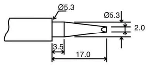 RARAION - 2mm Pointed Chisel Tip - Picture 1 of 1