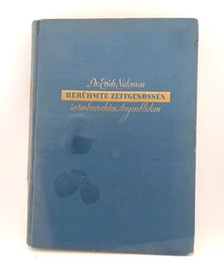 Berühmte Zeitgenossen in Unbewachten Augenblicken Dr. Erich Salomon 1931 1st RAR - Picture 1 of 20