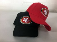 San Francisco 49ers Cap Hat Embroidered Game Men SF Home Adjustable Curved