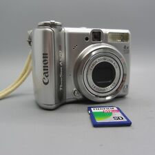 Canon Digital Camera PowerShot A570 IS 7.1MP Silver Tested