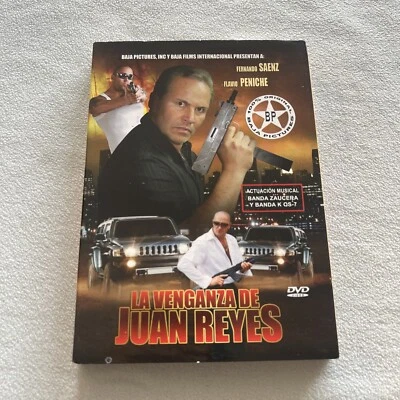 DVD LA VENGANZA DE JUAN REYES FERNANDO SAENZ FLAVIO PENICHE TANIA SELME GABRIEL - Image 1 of 3