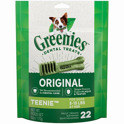 Greenies 10291 Dog Dental Treat, 22-Ct. Teenie - Quantity 1 - Image 1 of 2