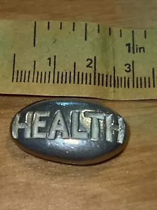 More details for metal planet solid pewter pocket pebble keepsake - health