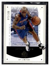 2002 sp authentic limited Chauncey Billups 71/100 pistons a3